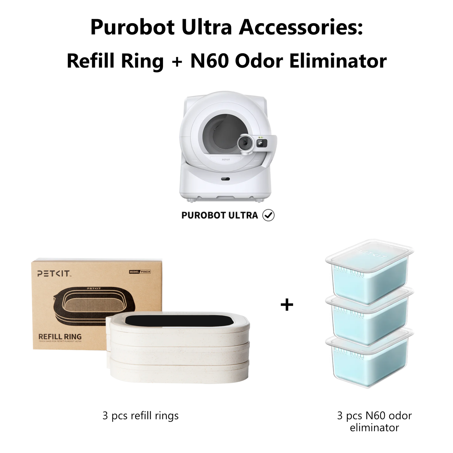PETKIT PUROBOT ULTRA ACCESSORIES BUNDLE