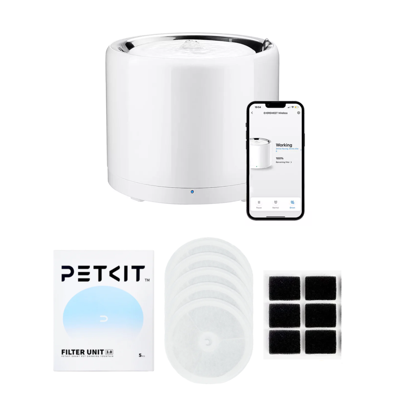 EVERSWEET 3 PRO PET WATER FOUNTAIN