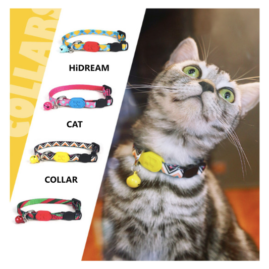 HIDREAM Profusion Adjustable Cat Collar with Breakaway Buckle