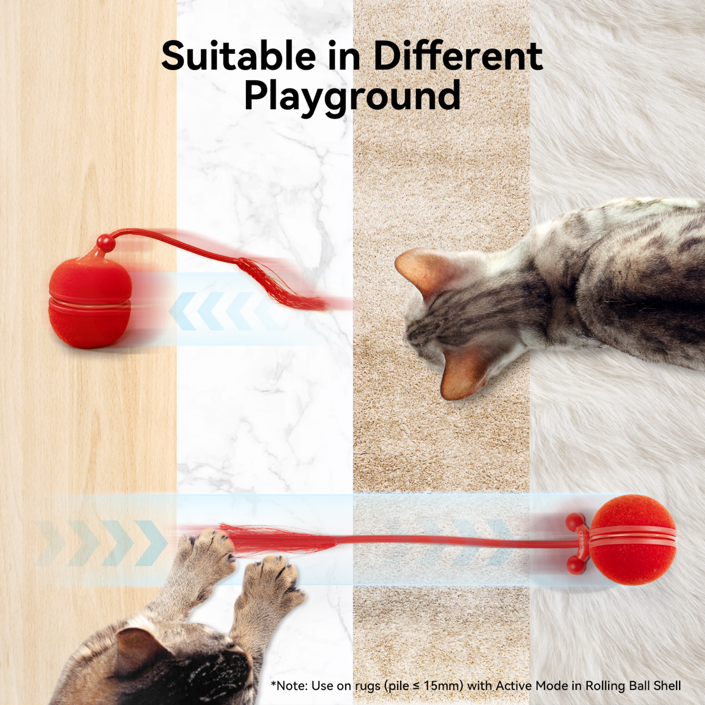 CHEERBLE WICKED BALL DUO 2 AUTOMATIC INTERACTIVE TOY (CAT)