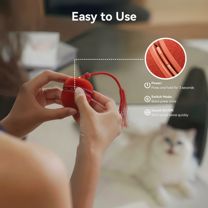 CHEERBLE WICKED BALL DUO 2 AUTOMATIC INTERACTIVE TOY (CAT)