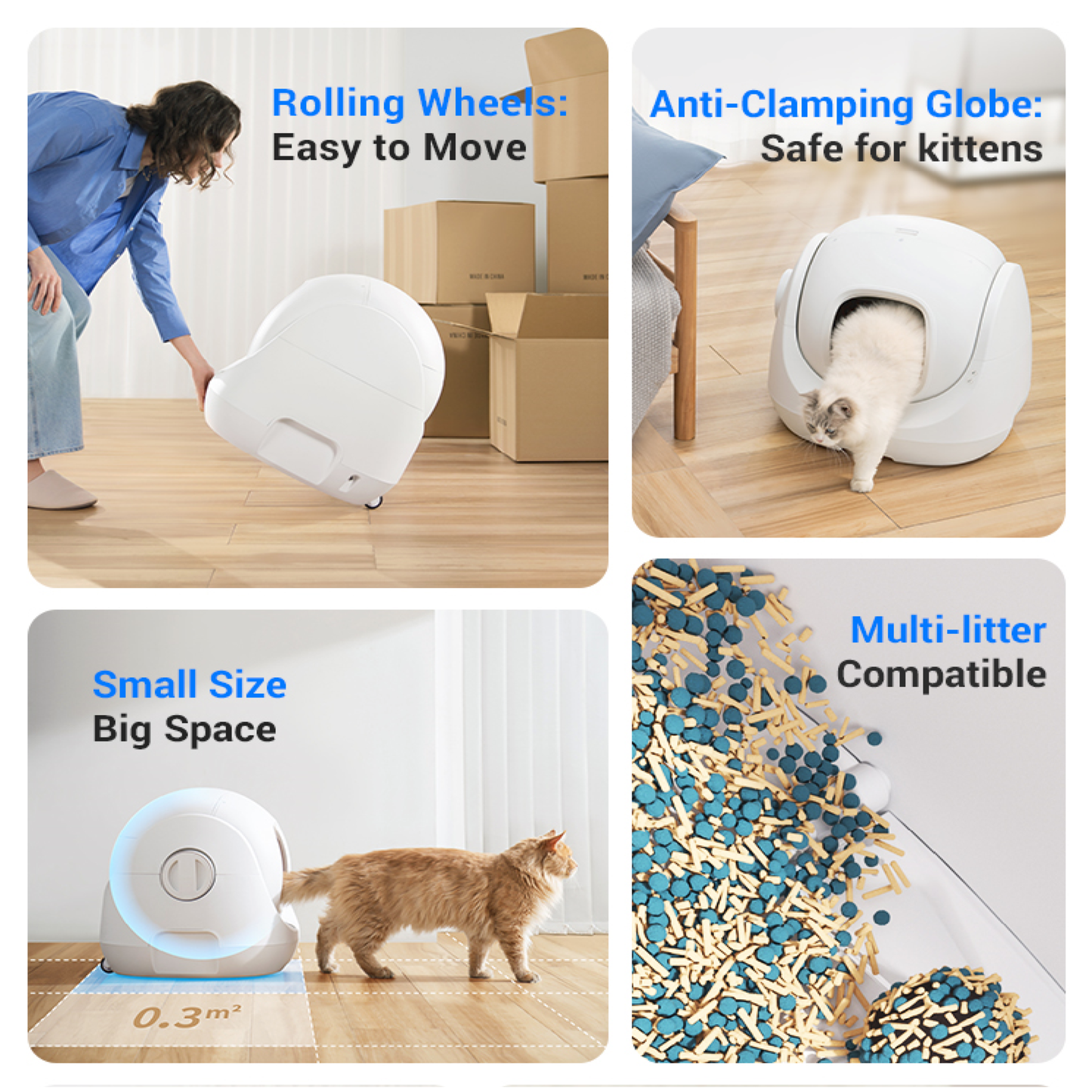 CATLINK Scooper SE Baymax Automatic Cat Litter Box