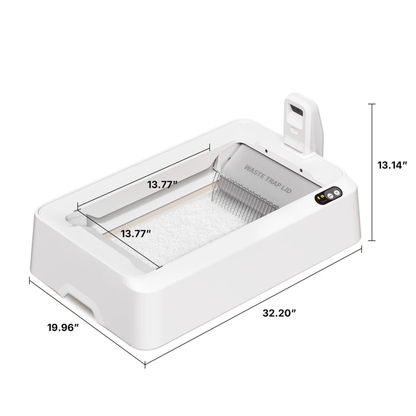 PETKIT PUROBOT CRYSTAL DUO SELF-CLEANING LITTER BOX (CAMERA)