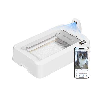 PETKIT PUROBOT CRYSTAL DUO SELF-CLEANING LITTER BOX (CAMERA)
