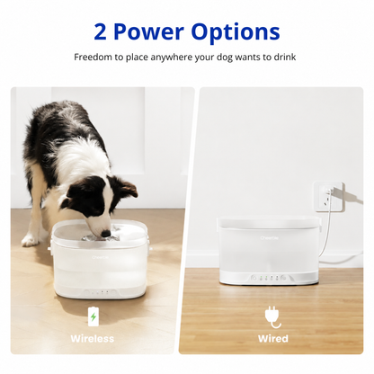 CHEERBLE ELFIN D1 PRO 4 LITRE WIRELESS DOG WATER FOUNTAIN