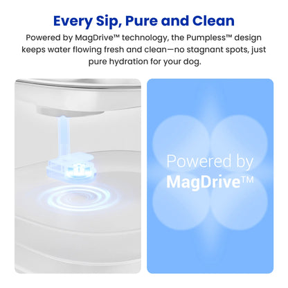 CHEERBLE ELFIN D1 PRO 4 LITRE WIRELESS DOG WATER FOUNTAIN
