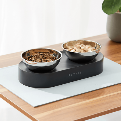 PETKIT FRESH NANO METAL ADJUSTABLE DOUBLE FEEDING BOWL