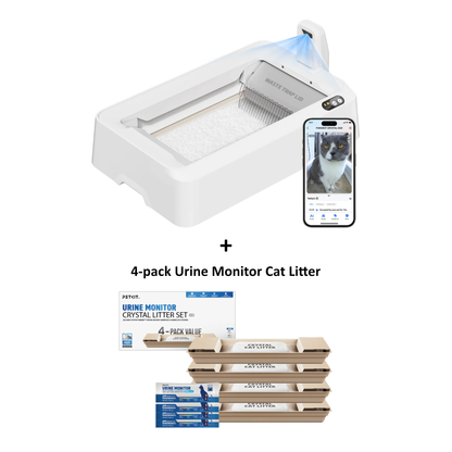 PETKIT PUROBOT CRYSTAL DUO SELF-CLEANING LITTER BOX (CAMERA)