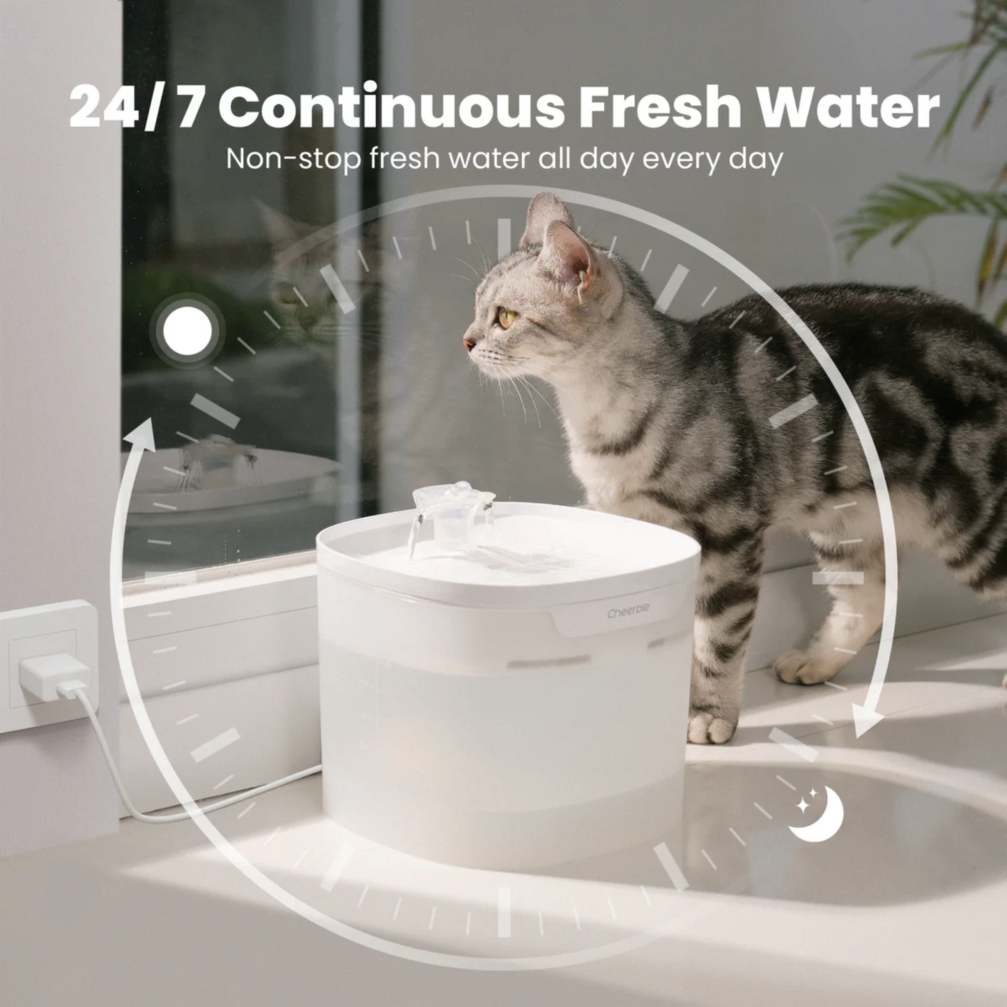 CHEERBLE E1 LITE PET FOUNTAIN