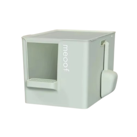 MEOOF GRAND VILLA CAT LITTER BOX (GREEN) [PRE-ORDER]