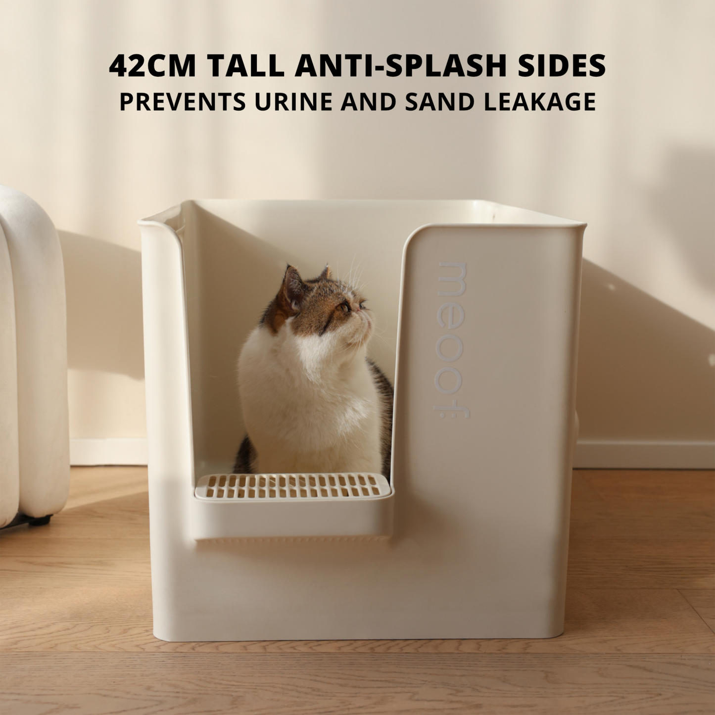 MEOOF GRAND VILLA CAT LITTER BOX (BLUE) [PRE-ORDER]