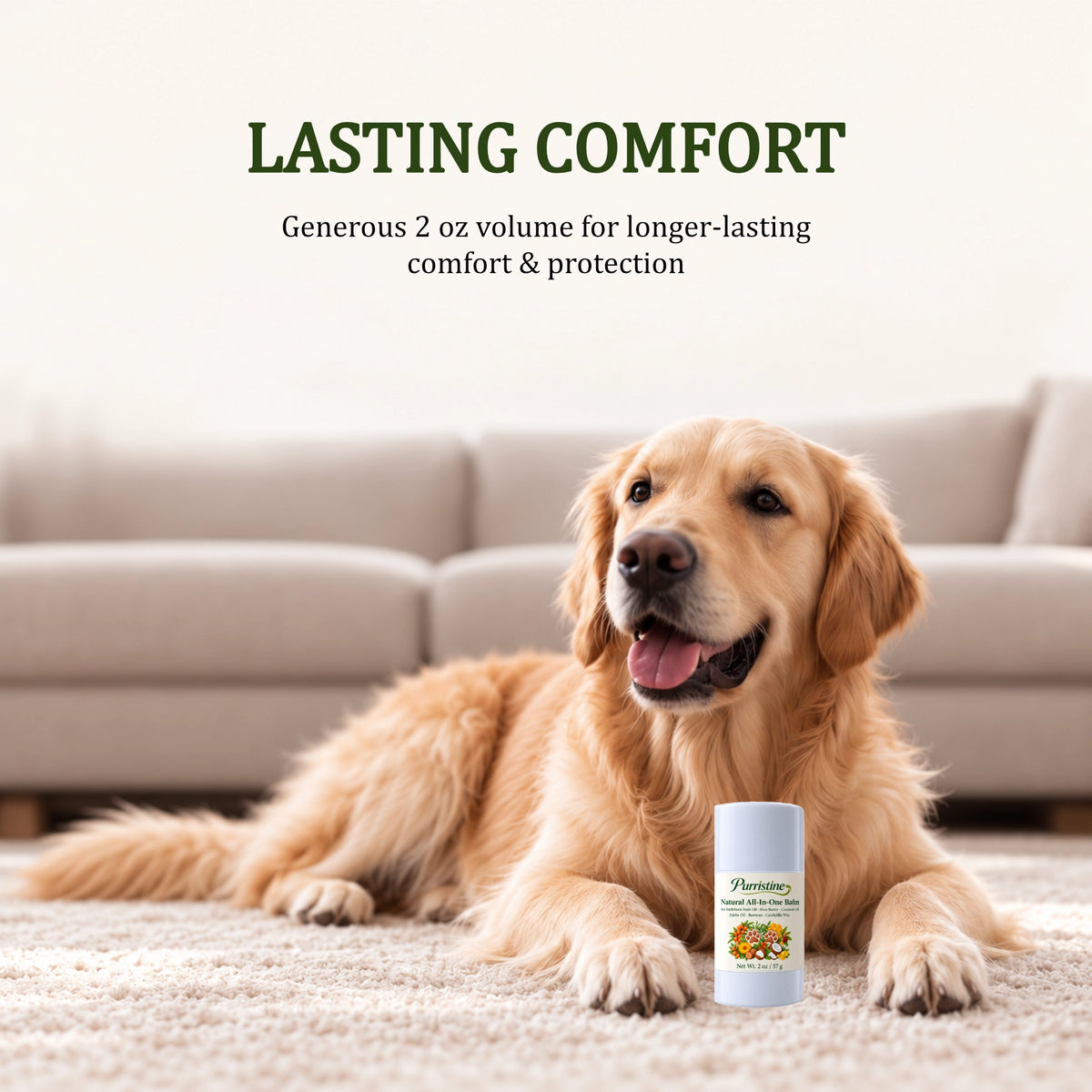 PURRISTINE NATURAL ALL-IN-ONE PET BALM (57G)
