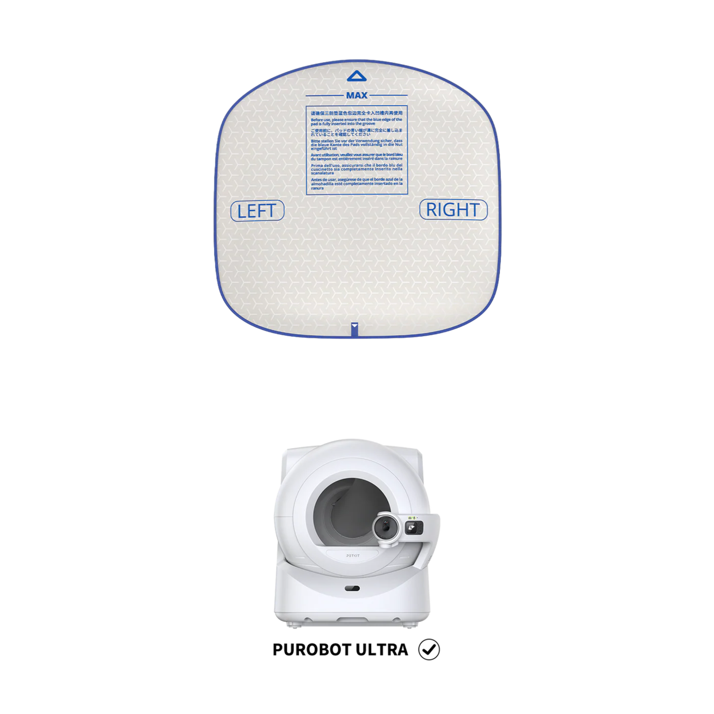 PETKIT HIGH PERFORMANCE CAT LITTER PAD (PUROBOT ULTRA)