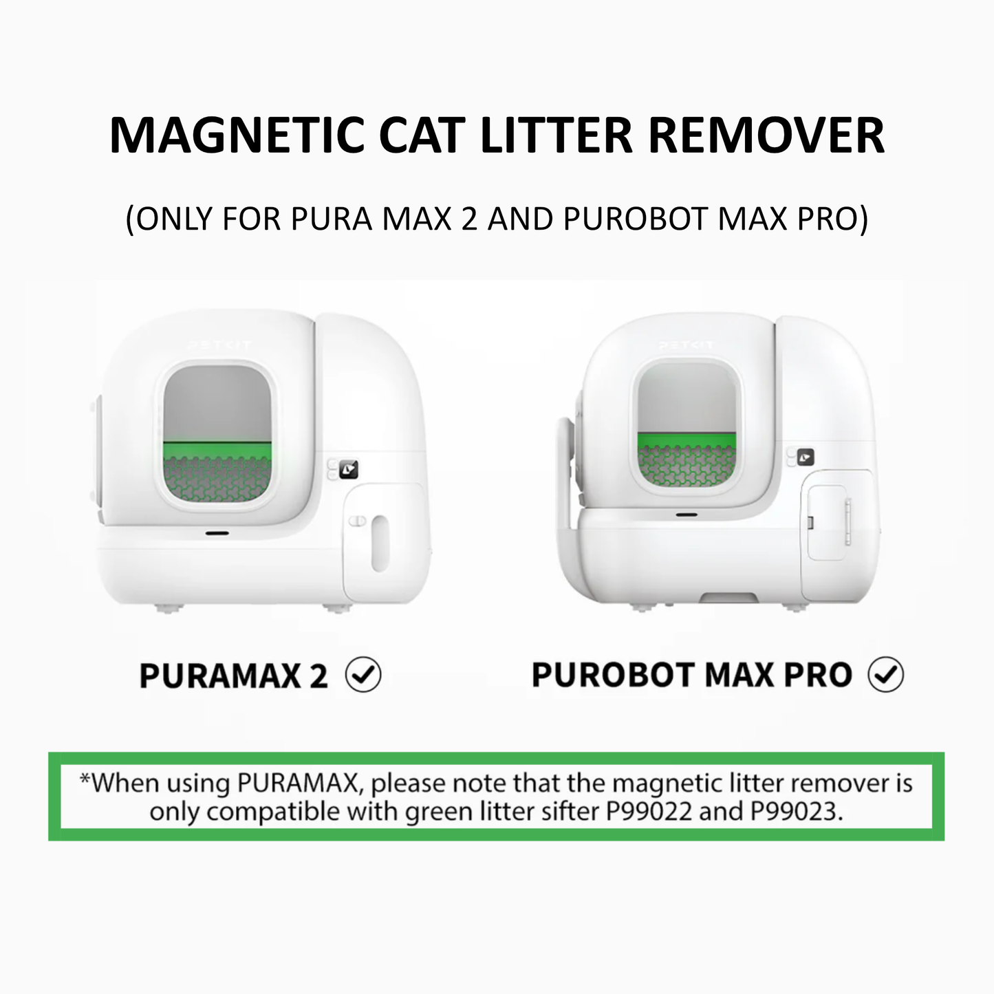 PETKIT MAGNETIC CAT LITTER REMOVER FOR PURA MAX 2 & PUROBOT MAX PRO