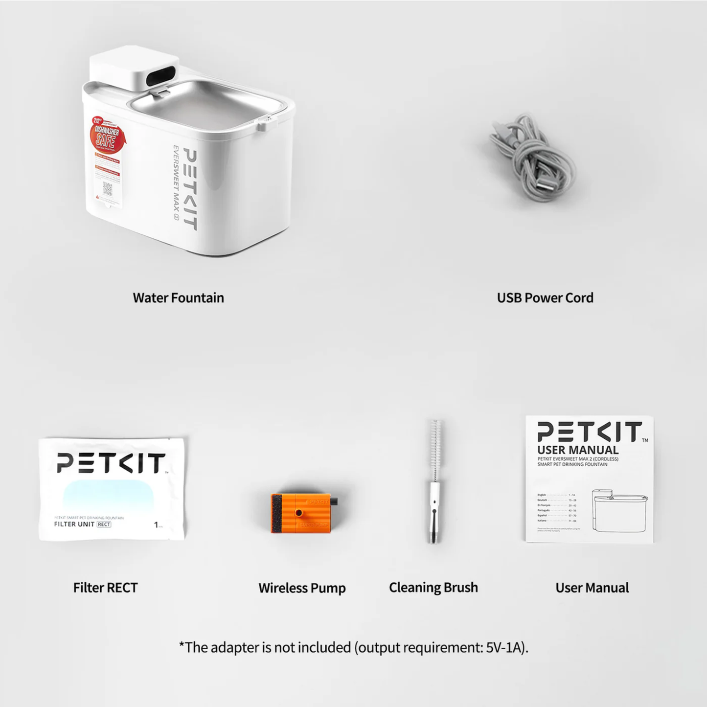 PETKIT EVERSWEET MAX 2 (CORDLESS) PET WATER FOUNTAIN