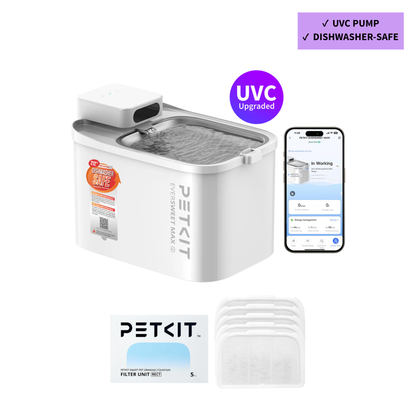 PETKIT EVERSWEET MAX 2 (UVC & CORDLESS) PET WATER FOUNTAIN