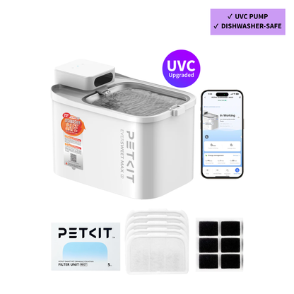 PETKIT EVERSWEET MAX 2 (UVC & CORDLESS) PET WATER FOUNTAIN