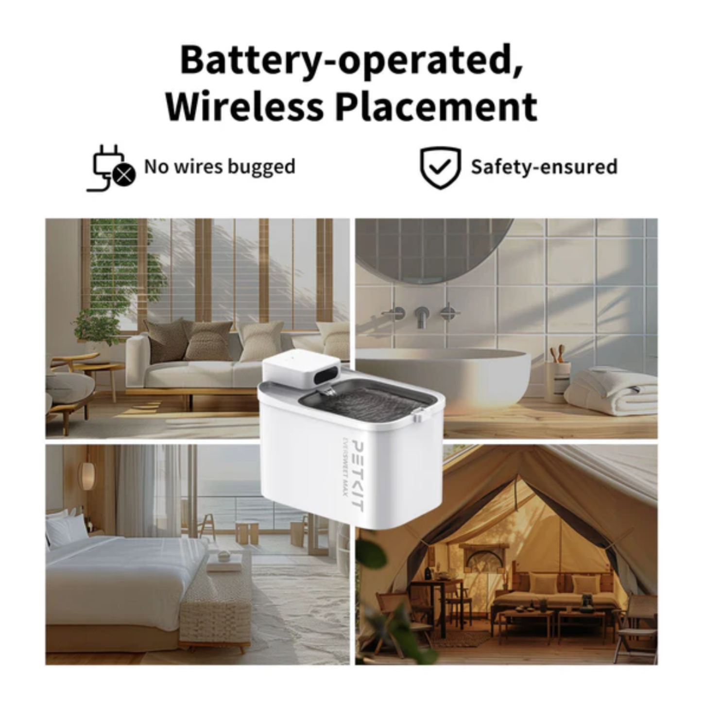 PETKIT MAX FOUNTAIN AND YUMSHARE DUAL HOPPER CAMERA FEEDER BUNDLE