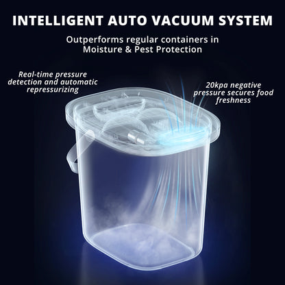 MEOOF SMART VACUUM PET FOOD BUCKET (13L, 15L AND 30L)