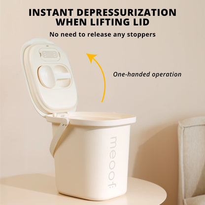 MEOOF SMART VACUUM PET FOOD BUCKET (13L, 15L AND 30L)