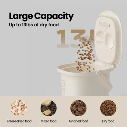 MEOOF SMART VACUUM PET FOOD BUCKET (13L, 15L AND 30L)