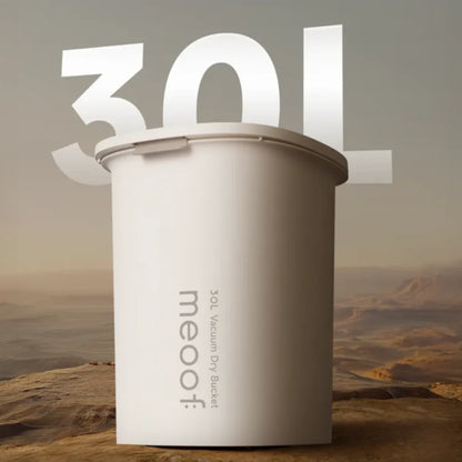 MEOOF SMART VACUUM PET FOOD DRY BUCKET (30L)