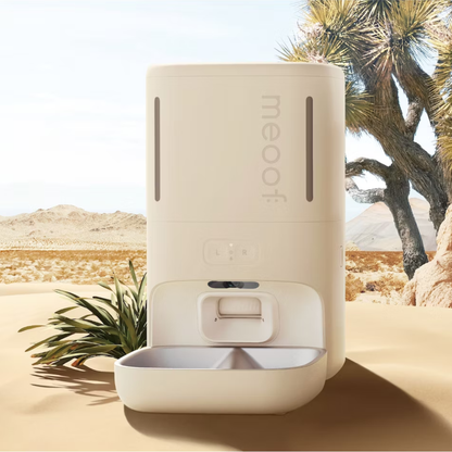 MEOOF MOUSSE WIRELESS SMART PET FEEDER WITH CAMERA (5.5L)