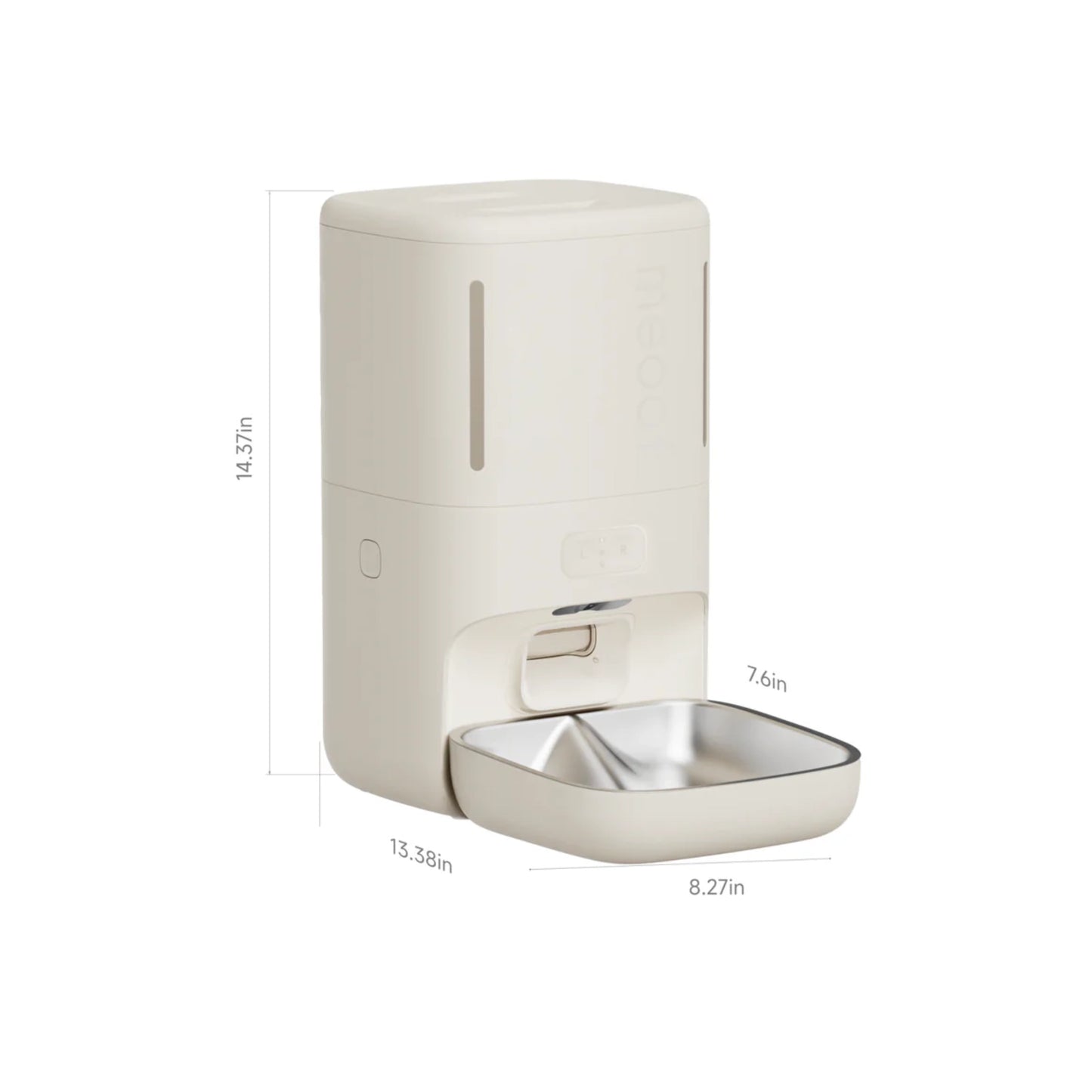 MEOOF MOUSSE WIRELESS SMART PET FEEDER WITH CAMERA (5.5L)