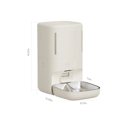 MEOOF MOUSSE WIRELESS SMART PET FEEDER WITH CAMERA (5.5L)