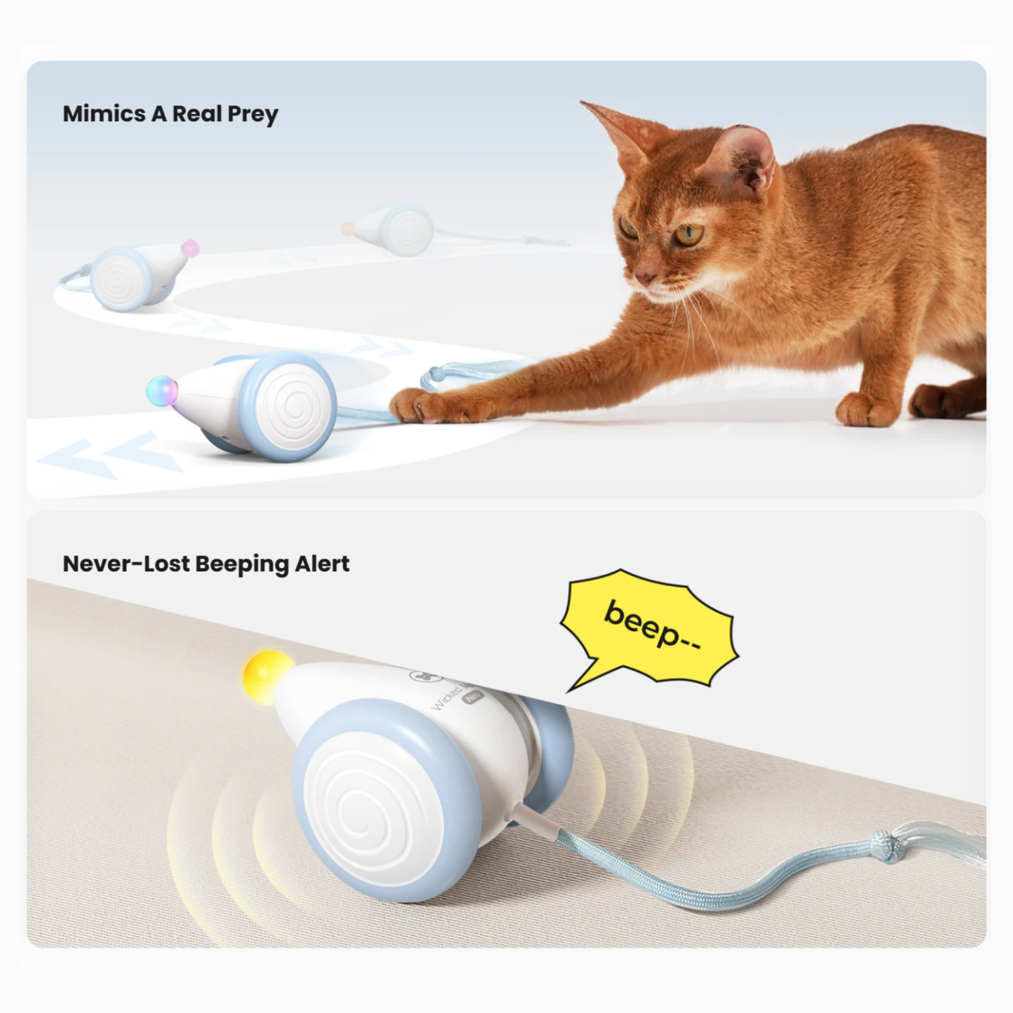 CHEERBLE WICKED MOUSE NEO AUTOMATIC INTERACTIVE TOY (CAT)