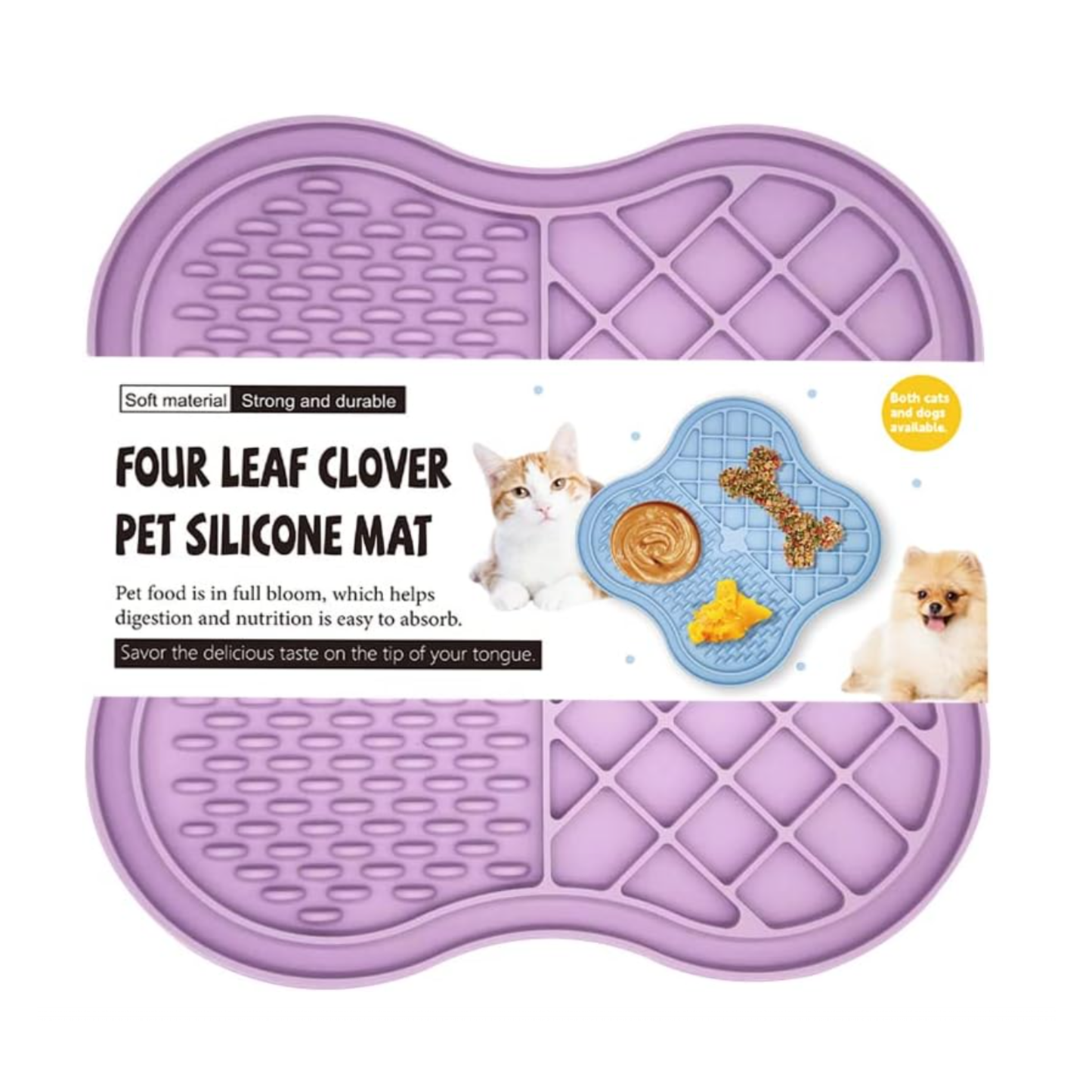 Silicone Pet Slow Feeder Mat Lick Pad With Suction Cup Pet - Temu