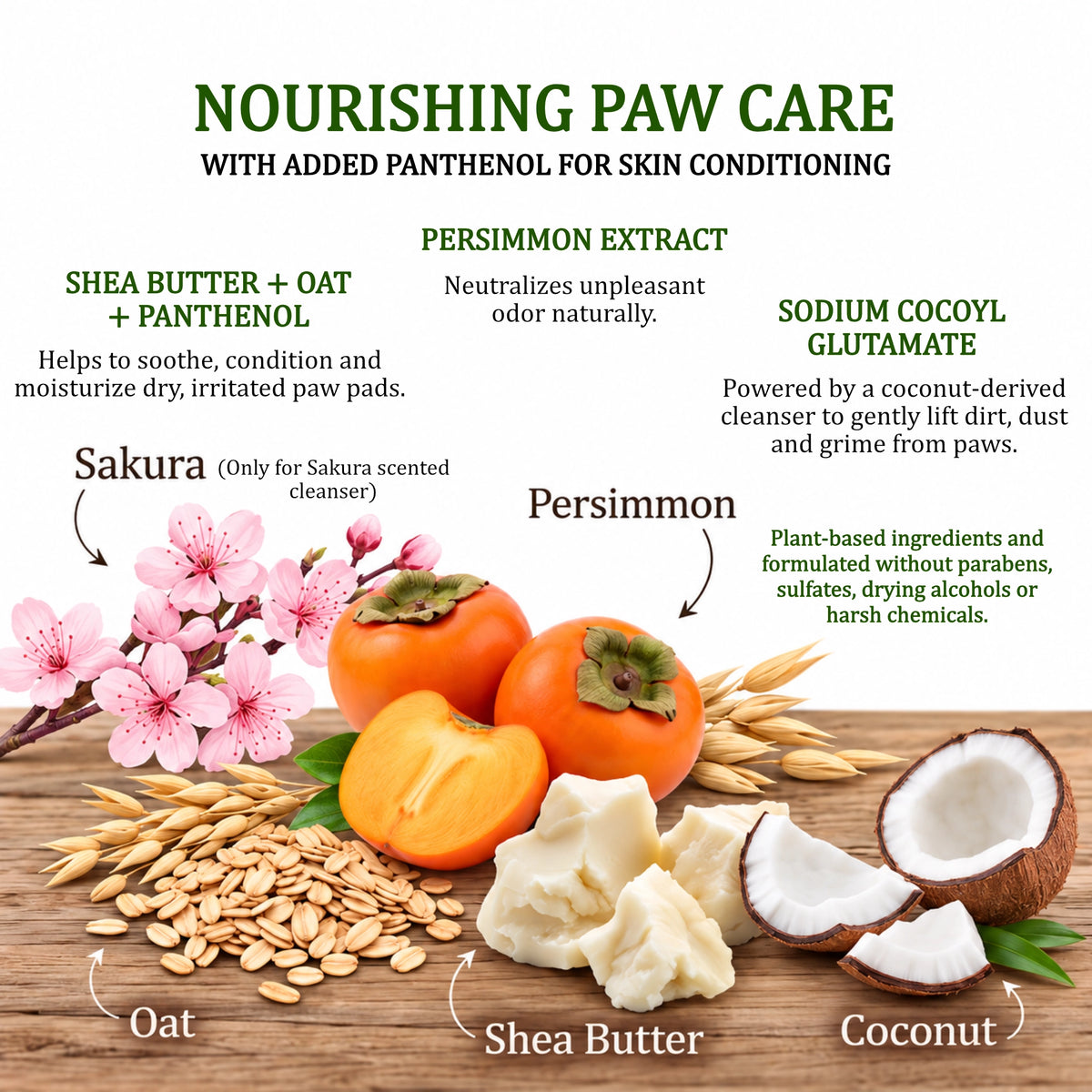 PURRISTINE GENTLE NO-RINSE PAW CLEANSER (UNSCENTED)(210ML)