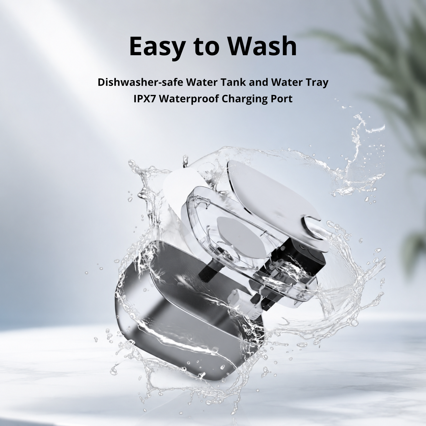 PET TANK 2 WIRELESS STAINLESS STEEL 5.5L (UVC) PET WATER FOUNTAIN