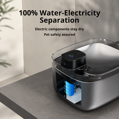 PET TANK 2 WIRELESS STAINLESS STEEL 5.5L (UVC) PET WATER FOUNTAIN