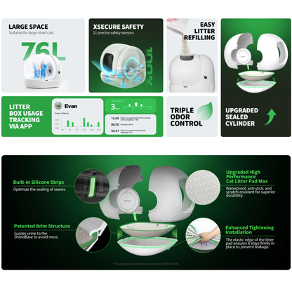 PETKIT PURA MAX 2 AUTOMATIC CAT LITTER BOX