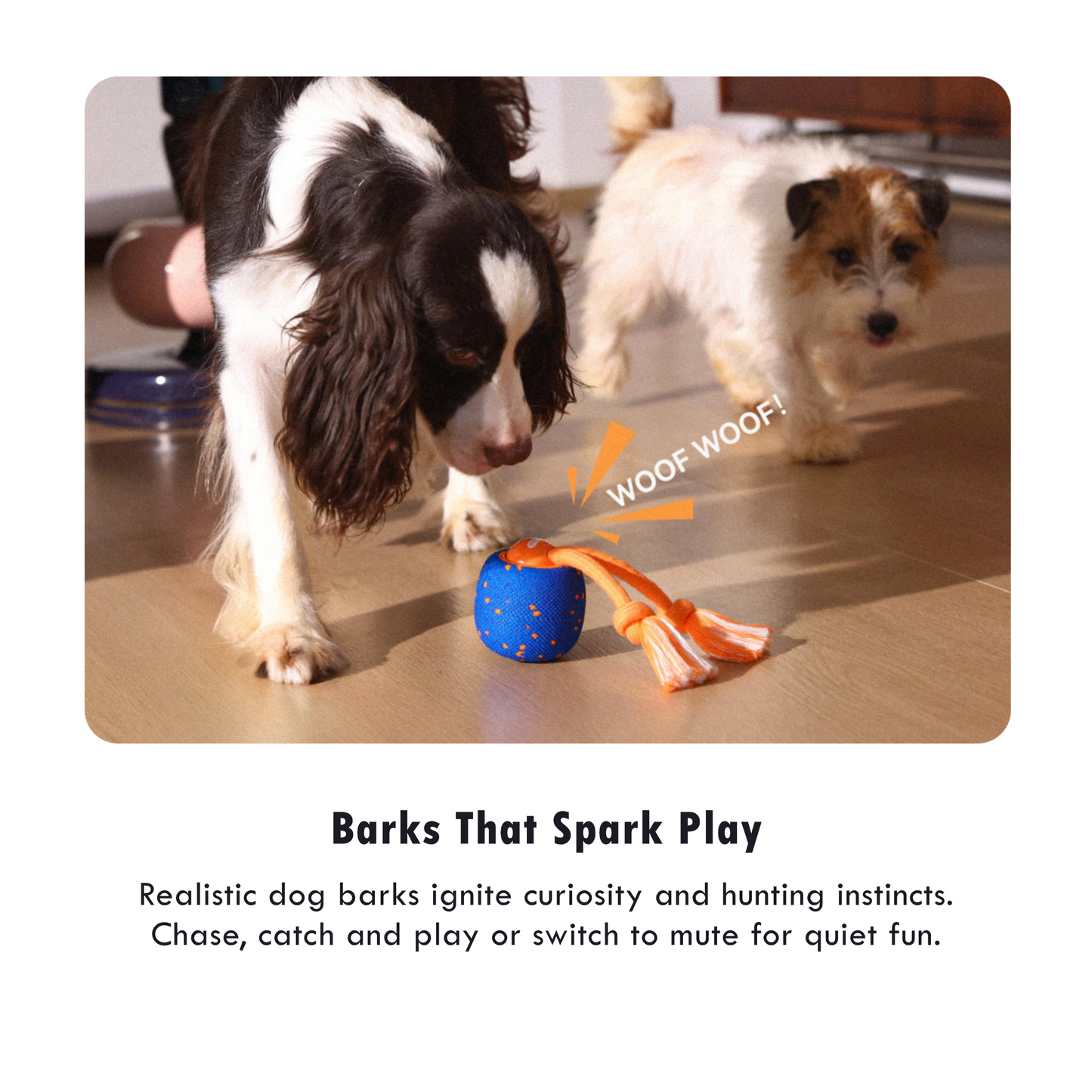 CHEERBLE WICKED BALL ROLLY AUTOMATIC INTERACTIVE TOY (DOG)