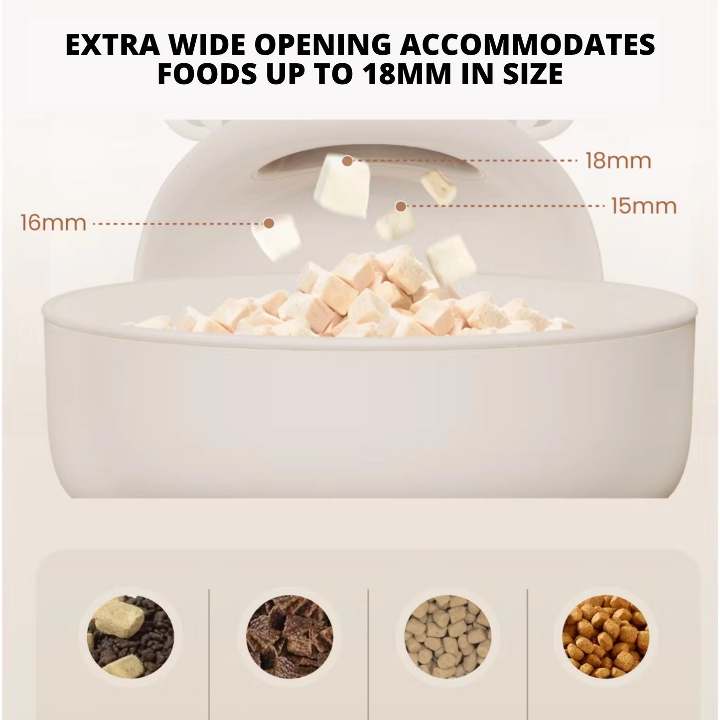 MEOOF SWISSROLL WIRELESS AUTOMATIC WIFI PET FEEDER (4L)