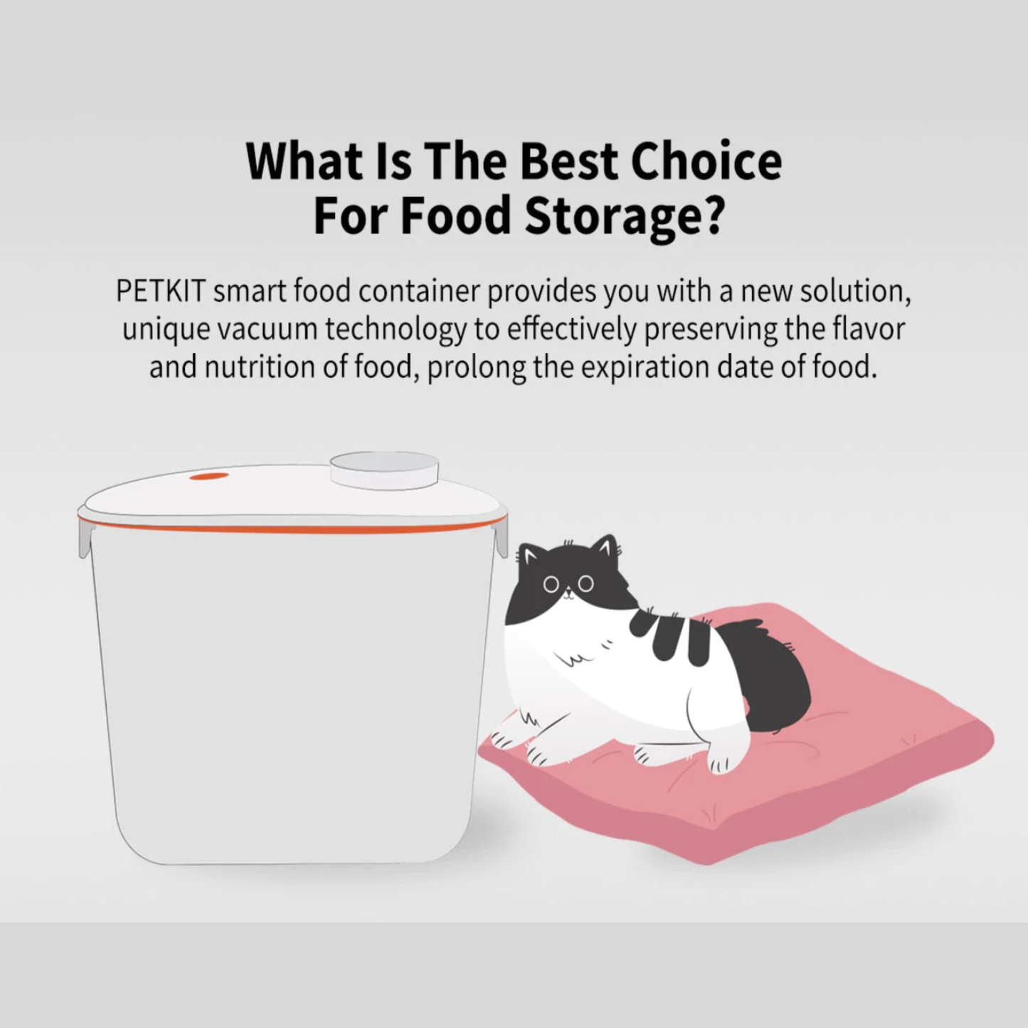 Petkit Vacube Smart Food Storage Container Pet Food Storage