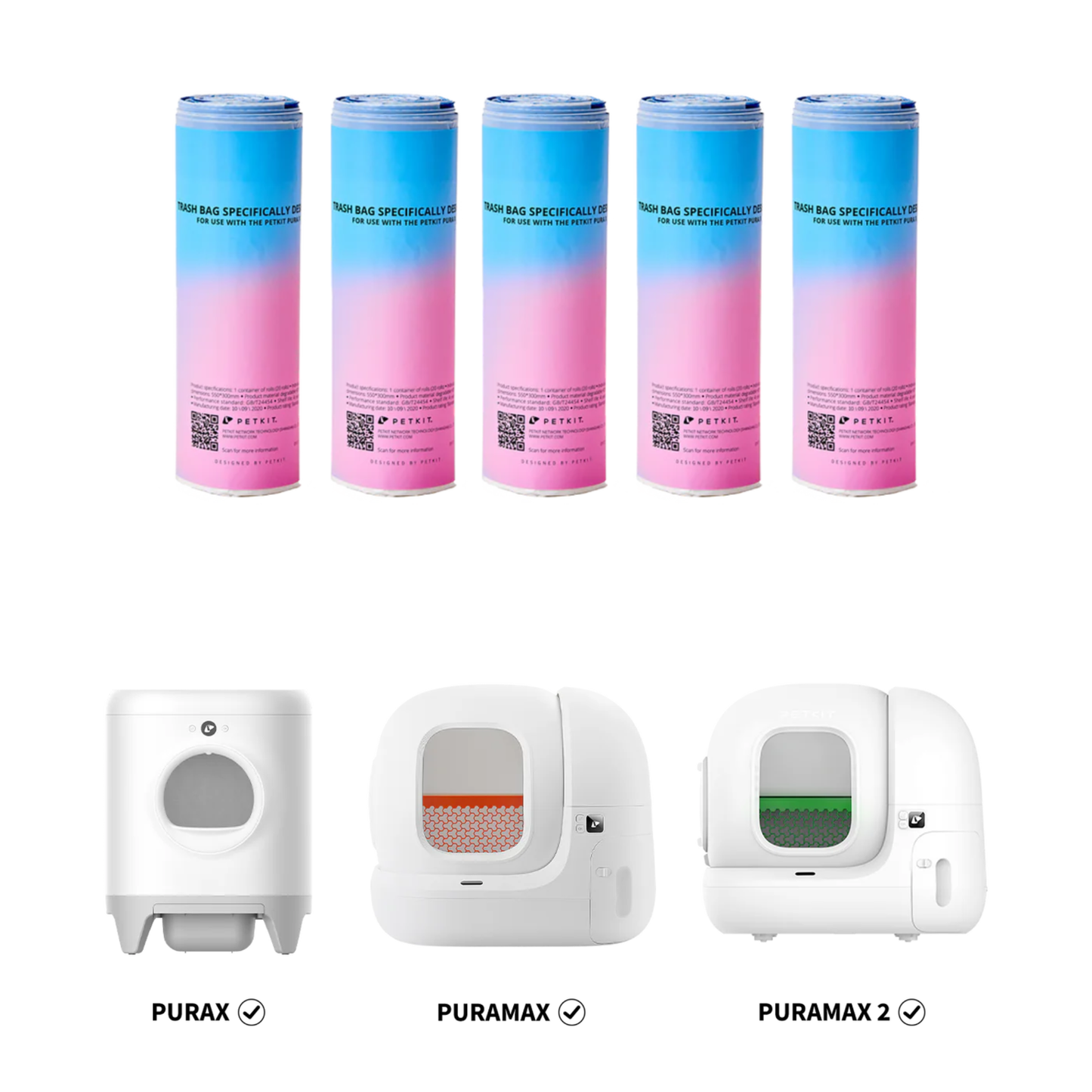 TRASH BAG FOR PURA X / PURA MAX / PURA MAX 2 (BUNDLE)