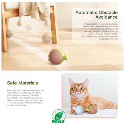 CHEERBLE WICKED SNAIL AUTOMATIC INTERACTIVE TOY (CAT)