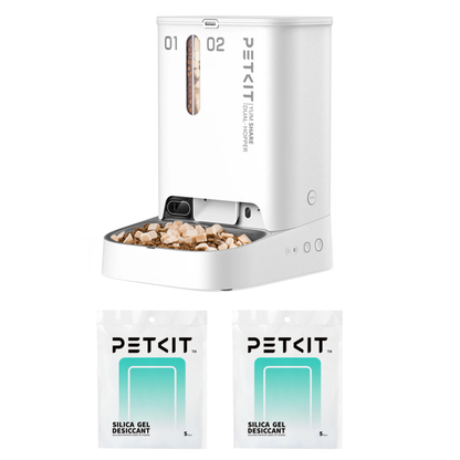PETKIT YUMSHARE DUAL-HOPPER AUTOMATIC FEEDER WITH CAMERA