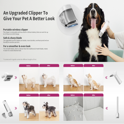 AIRCLIPPER 5 IN 1 PET GROOMING KIT