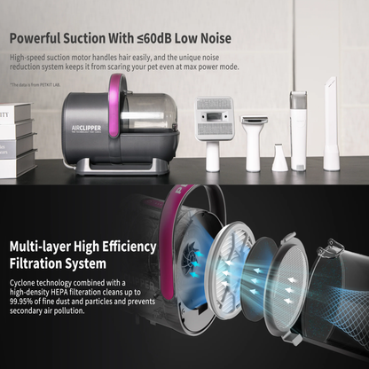 AIRCLIPPER 5 IN 1 PET GROOMING KIT