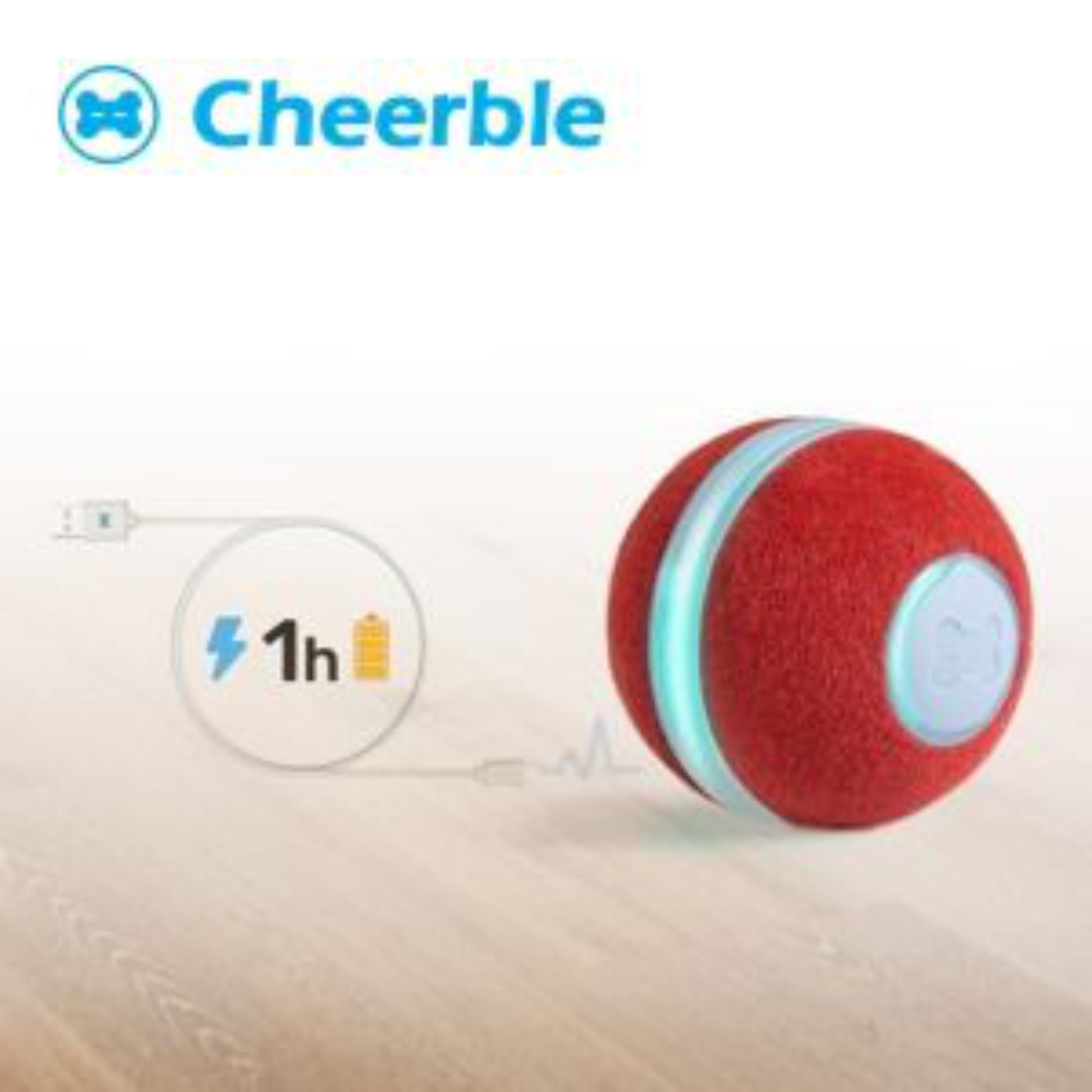 Cheerble Ball: Tiny Smart Ball for Your Cat's Entertainment