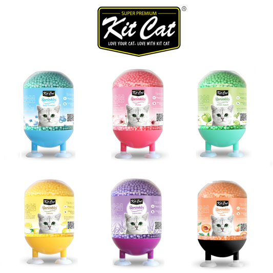KIT CAT Sprinkles Deodorising Beads for Cat Litter (Value Bundle of 2)