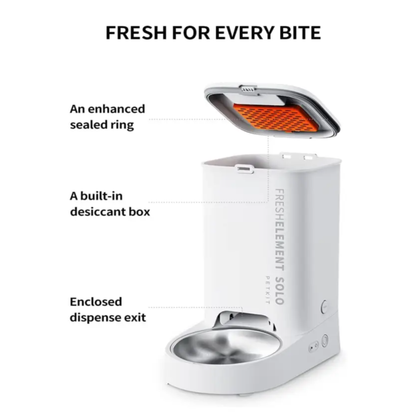FRESH ELEMENT SOLO AUTOMATIC PET FEEDER (2 COLOURS)